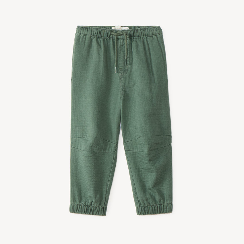 Pantalon bébé garçon coupe jogger uni