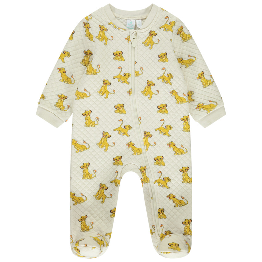 Dors-bien matelassé imprimé Simba Disney pour bébé garçon