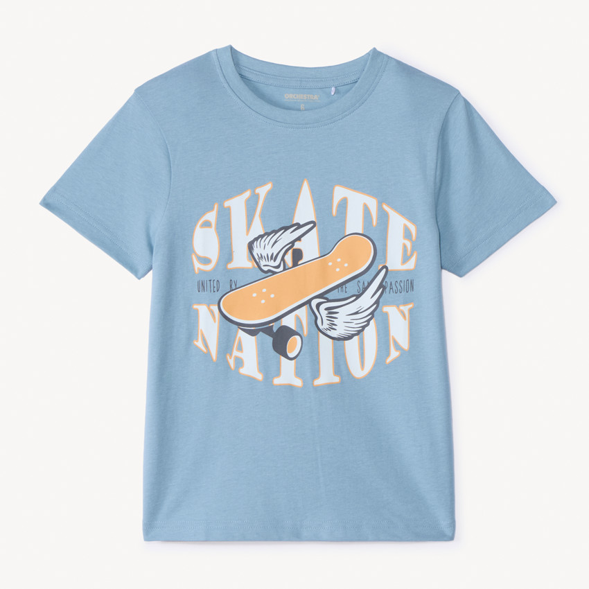 T-shirt manches courtes printé pour garçon 