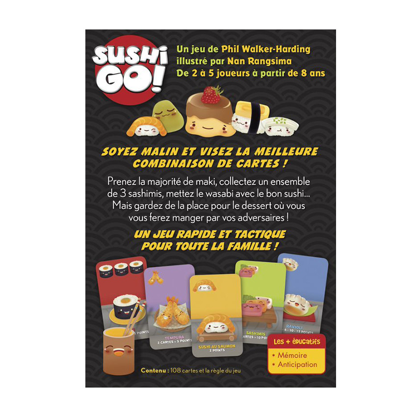 Jeux de Société - Sushi Go 