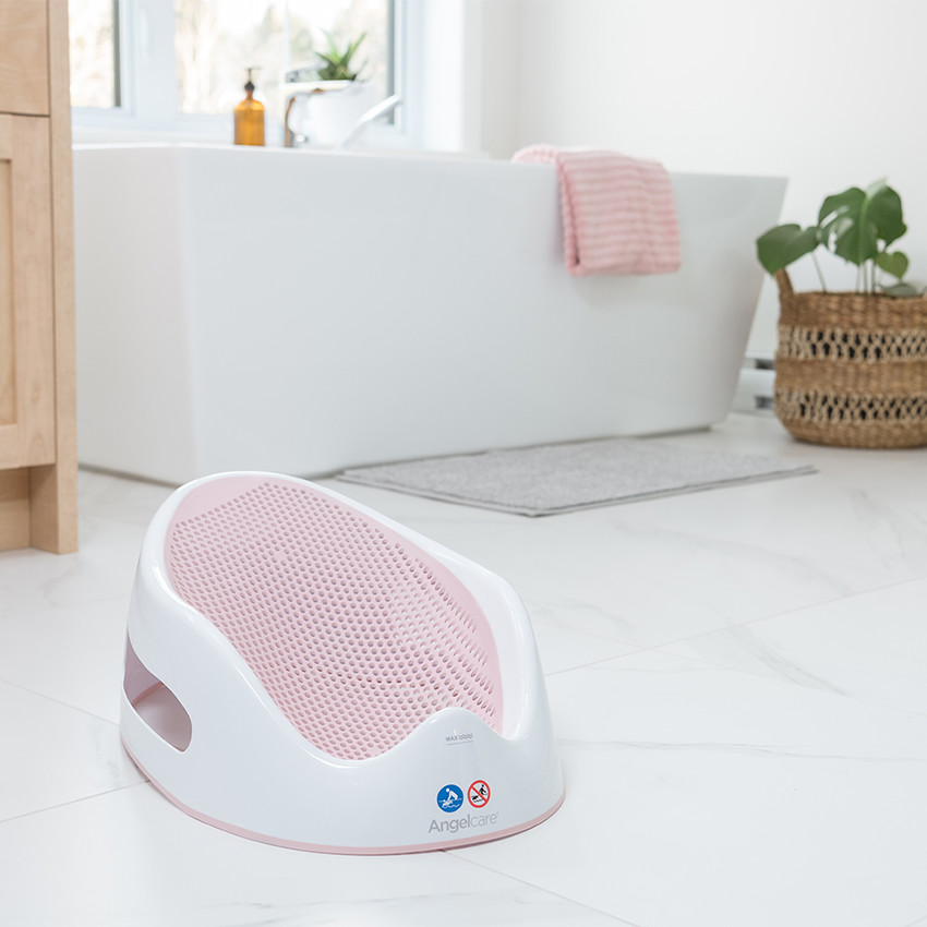 Transat de bain ergonomique – Rose 