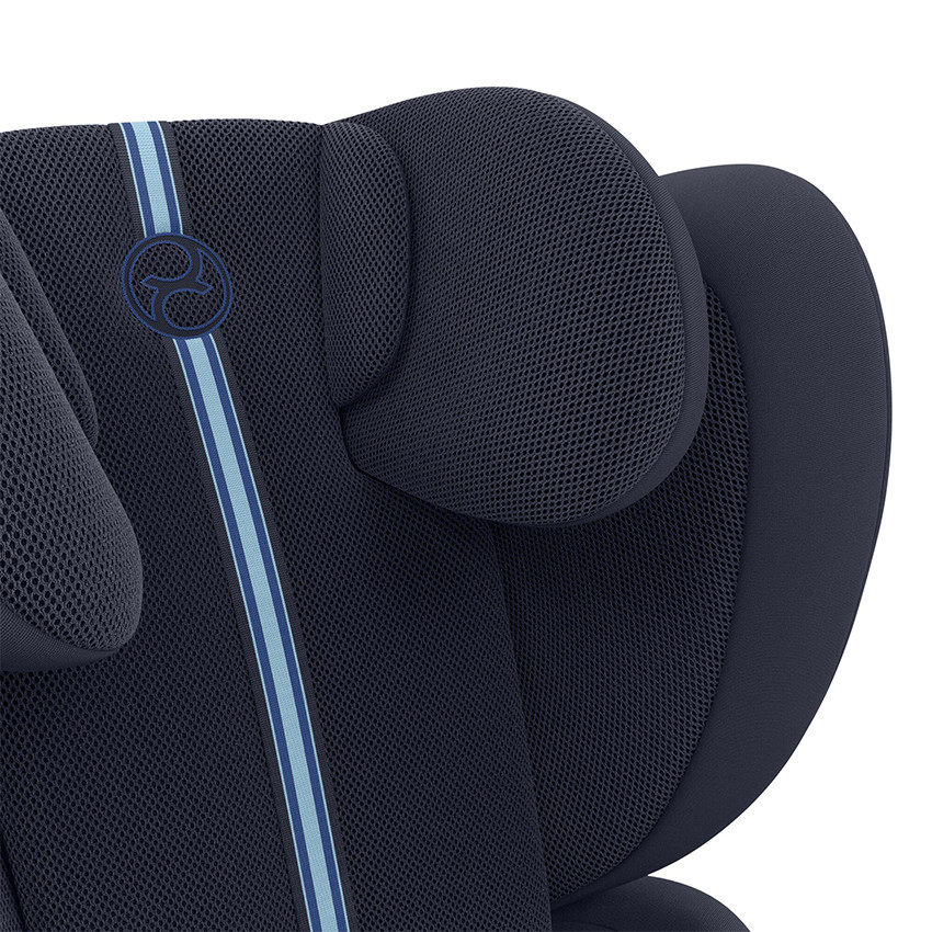 Siège-auto pliable Solution G2 i-Fix tissu Plus ocean blue 