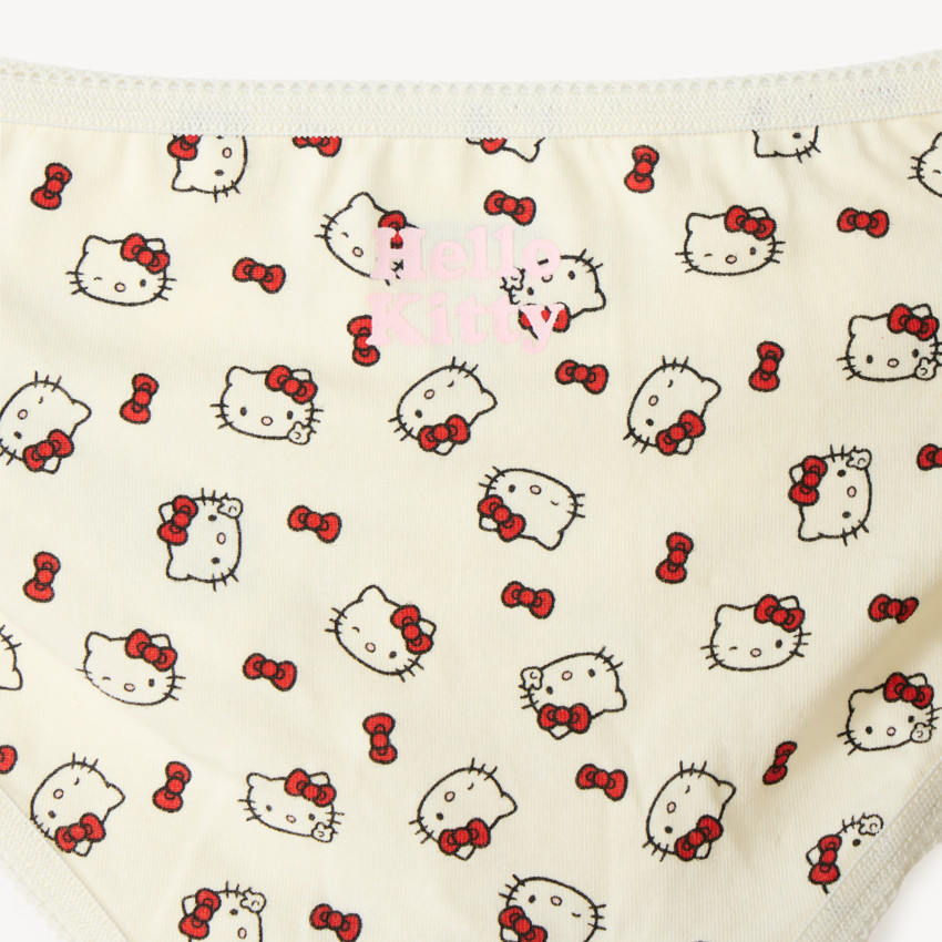 Lot de 3 culottes fille print Hello Kitty 