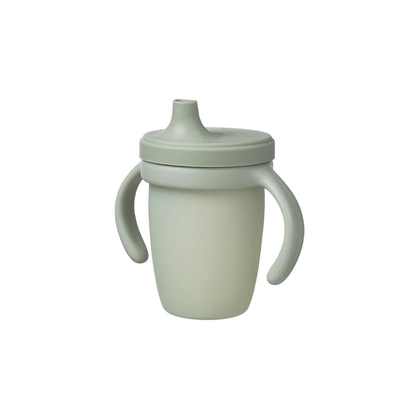 Tasse évolutive en silicone avec anses amovibles  