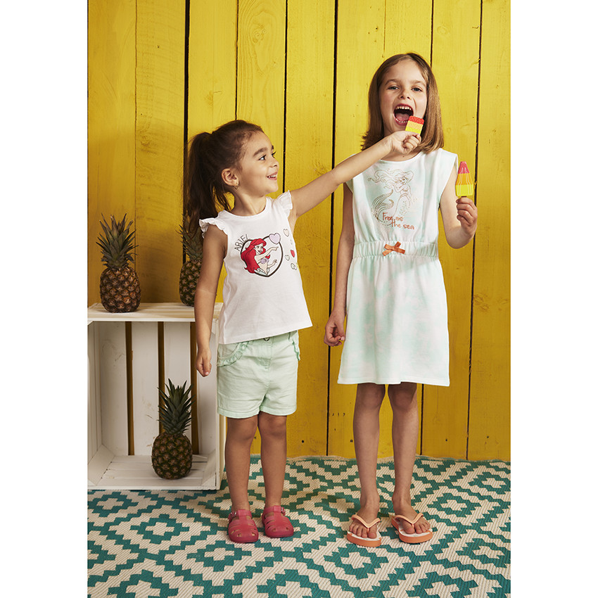 Débardeur en jersey print Ariel Disney pour bébé fille 