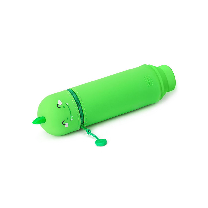 Trousse en silicone Kawaii Dino  