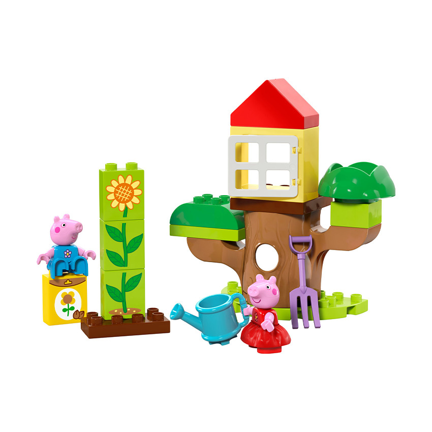 Le jardin et la cabane dans l'arbre de Peppa Pig LEGO Duplo 