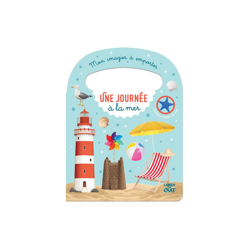 Livre Mon imagier à emporter Une journée à la mer 