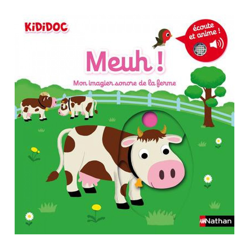 Livre Meuh Mon imagier sonore de la ferme 