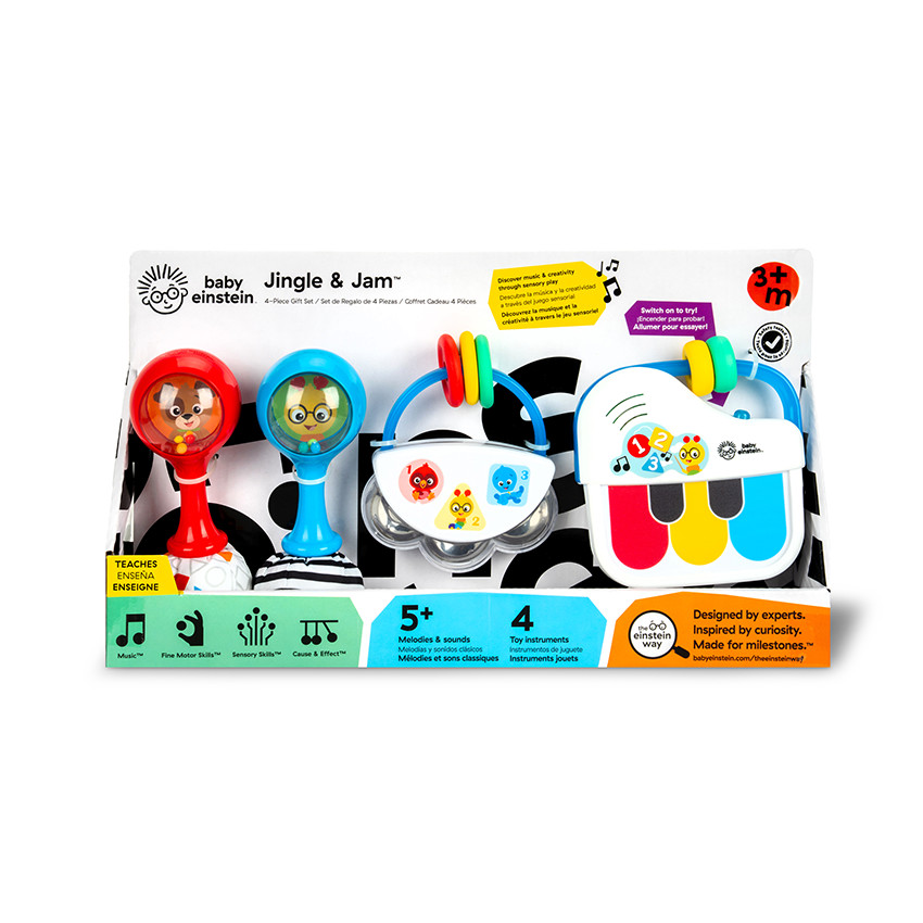 Set de 3 jouets musicaux Jingle & Jam