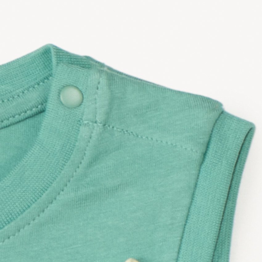 Lot de 2 débardeurs motifs palmiers pour bébé garçon 