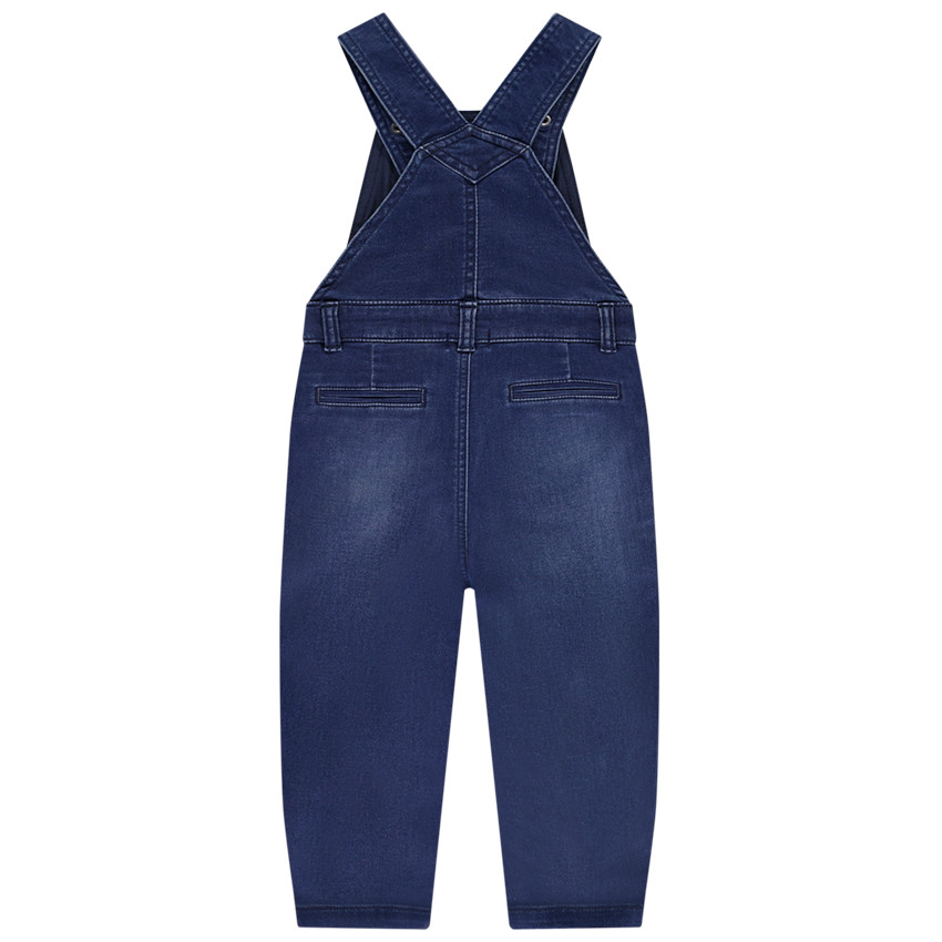 Salopette longue effet denim pour bébé garçon  