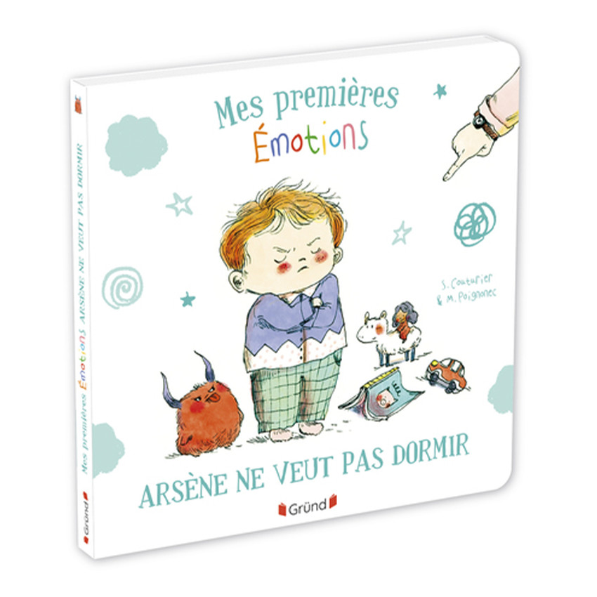 Livre Mes premières émotions Arsène ne veut pas dormir 