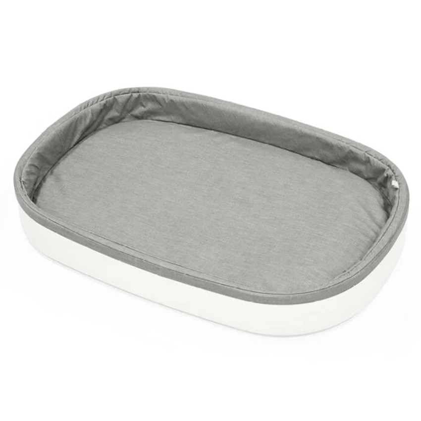 Plan et matelas à langer Sleepi Blanc - Gris