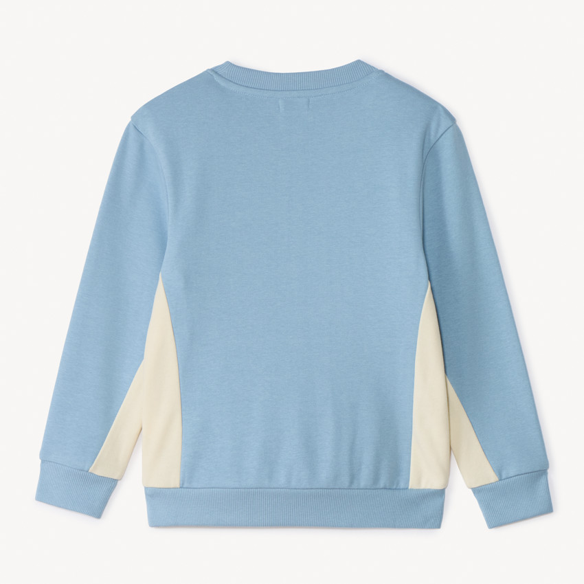 Sweat molleton à empiècements pour garçon 