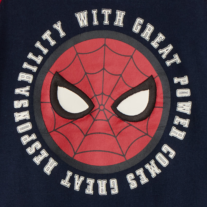 Pull effet color block Spider-Man Marvel pour garçon 