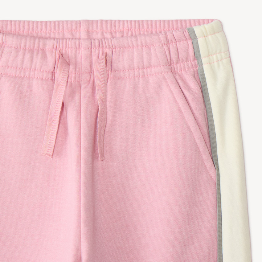 Ensemble de jogging fille bicolore avec paillettes 