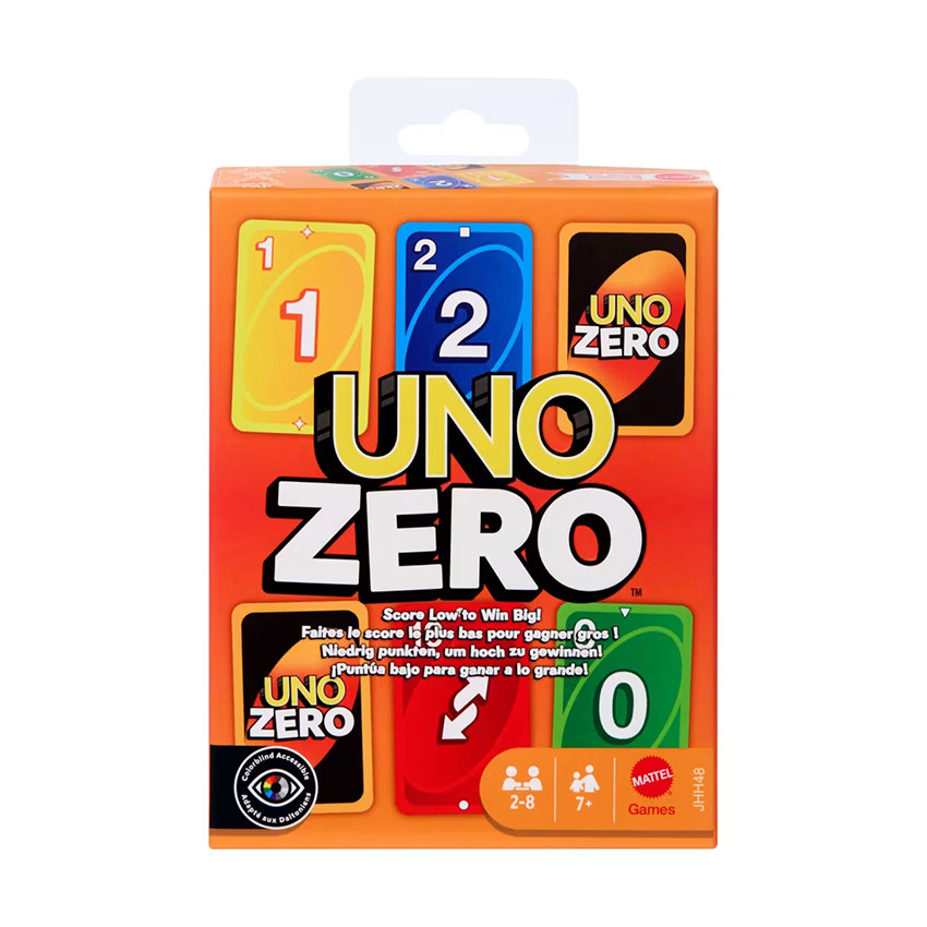 Jeu de cartes Uno Zero