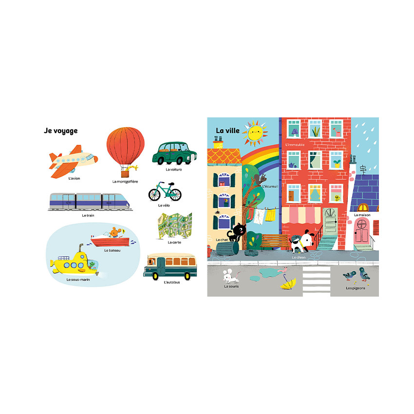 Imagier "Mes 100 premiers mots pour découvrir le monde" 