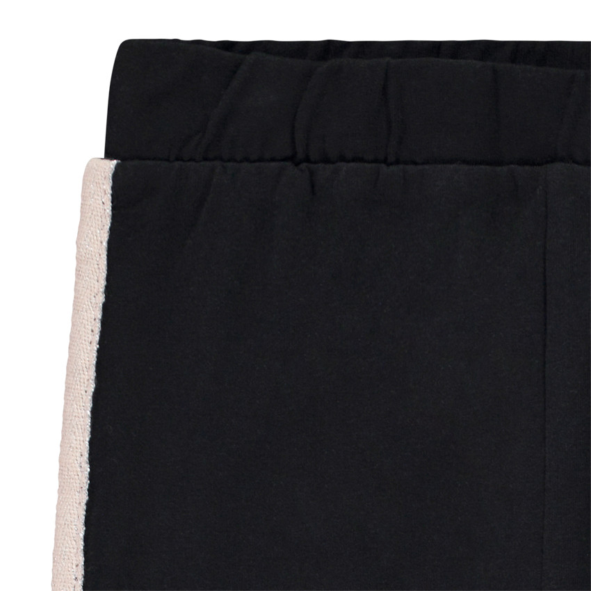 Pantalon de jogging avec bande contrastée pour fille 