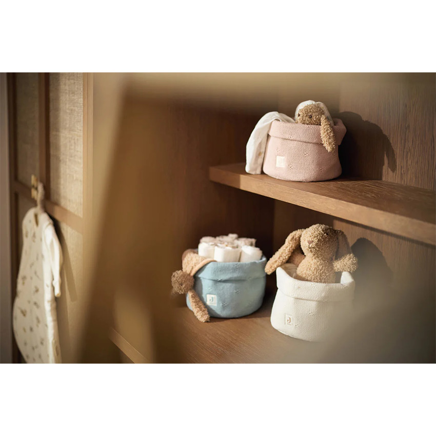 Panier de rangement Cosy Knit Ivory - Beige (Jollein) - Image 1