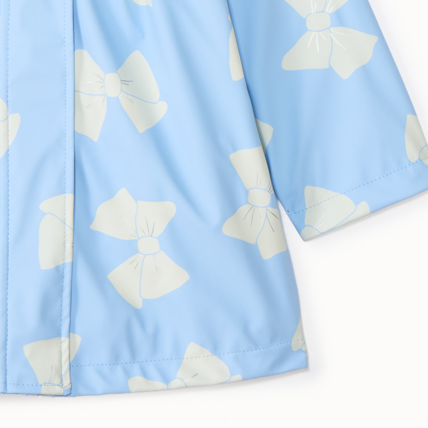 Parka gomme imprimé nœuds pour bébé fille 