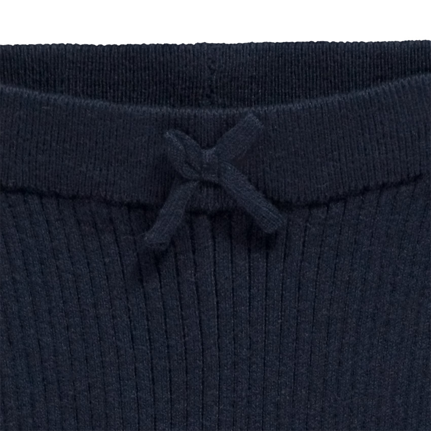 Legging en tricot effet côtelé pour fille 