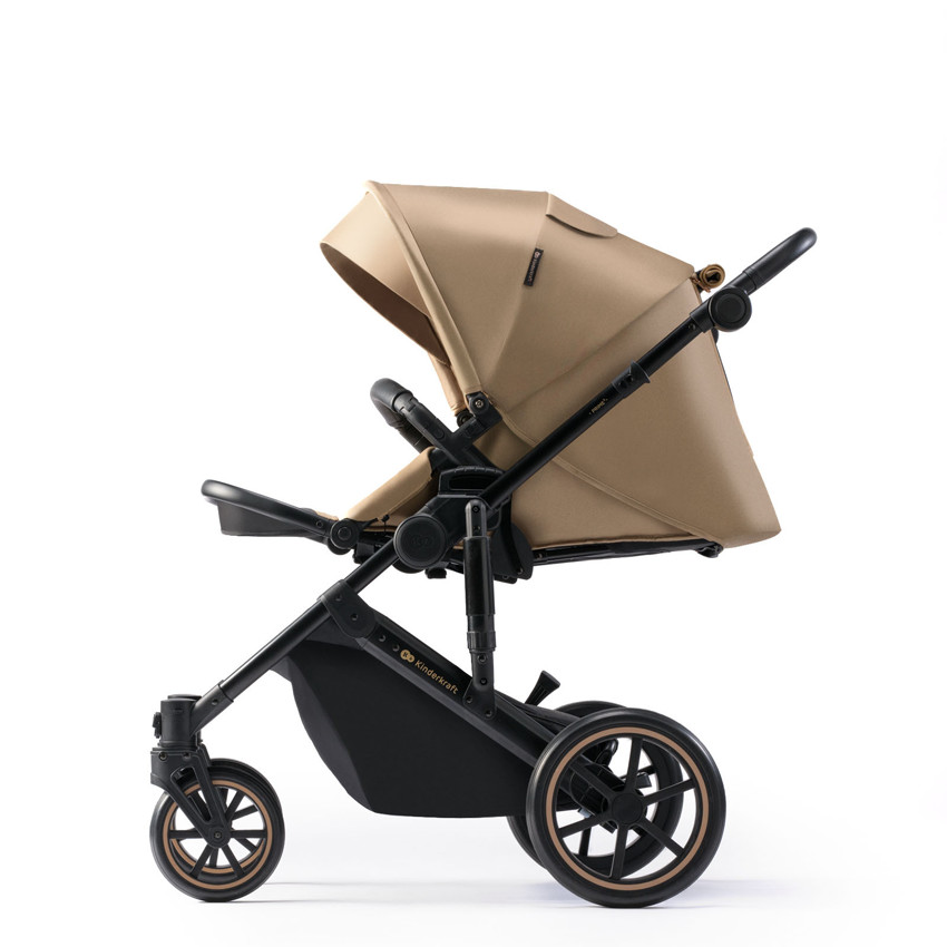 Poussette trio Prime 2 3 en 1 Beige 