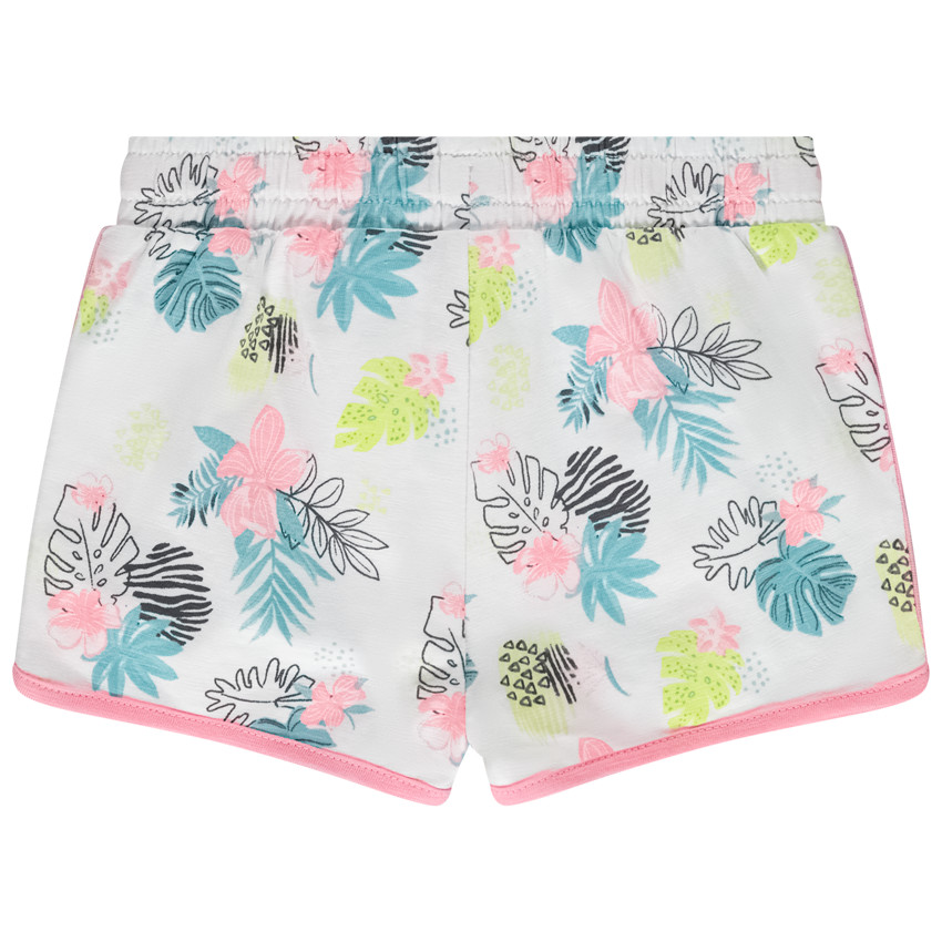 Short en jersey imprimé fantaisie pour bébé fille 