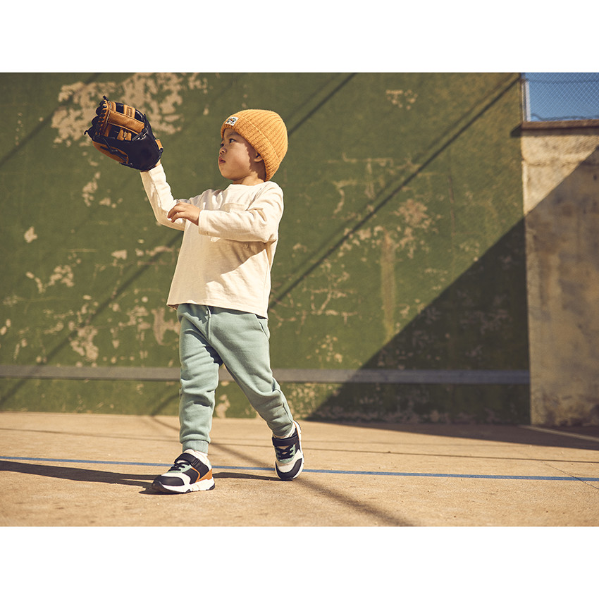 Jogging en molleton uni pour bébé garçon 