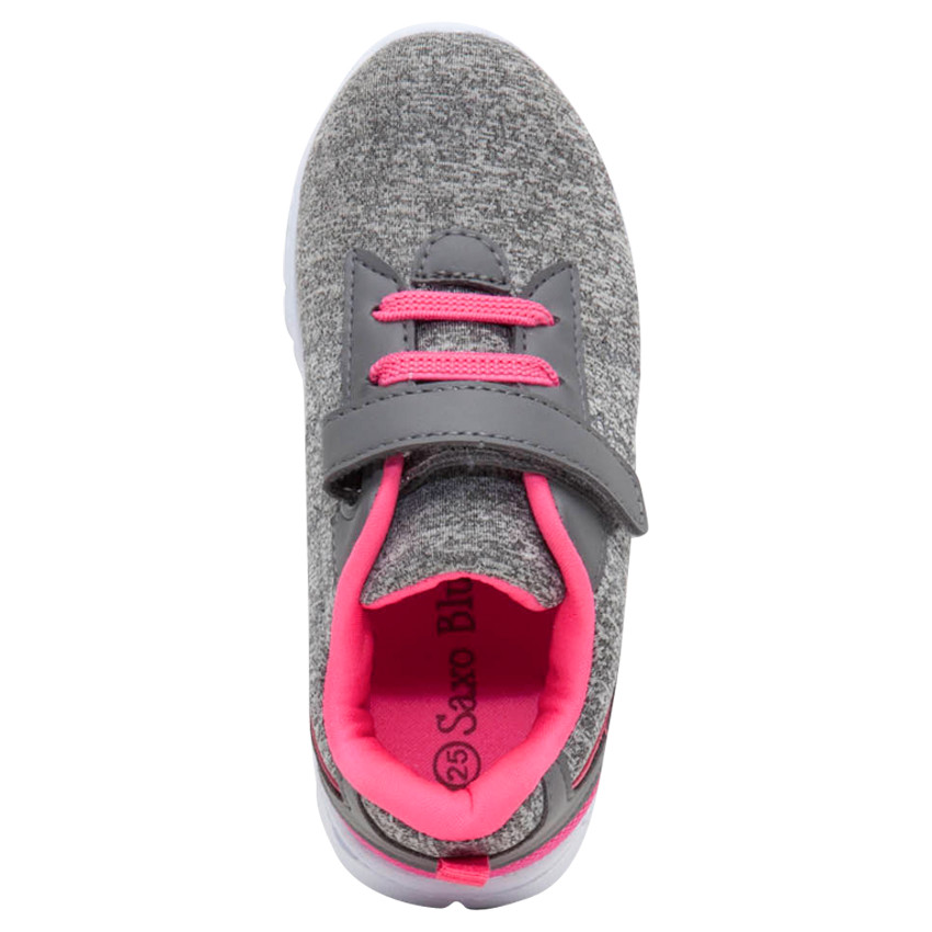 Baskets basses à lacets élastiqués et scratch du 24 au 29 