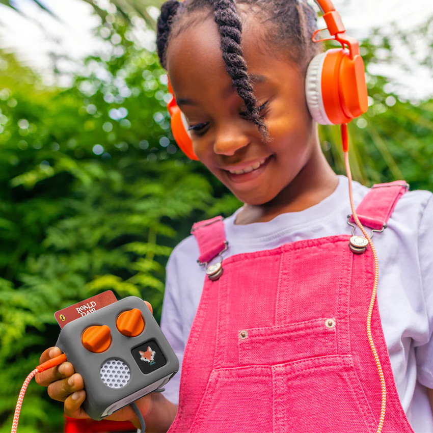 Housse en silicone Mini Adventure Jacket pour Yoto Mini rose pâle 