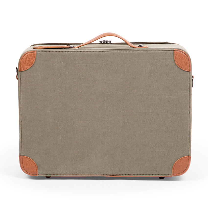 Valisette de voyage en toile Mini Traveller canvas kaki 