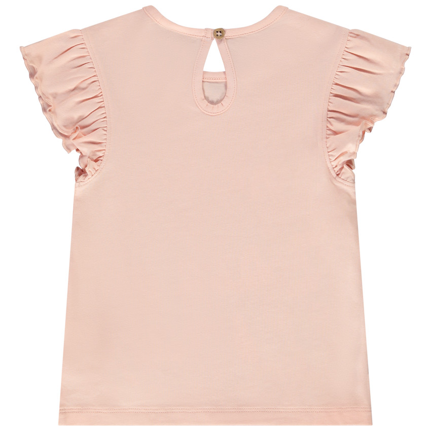 T-shirt manches courtes volantées Tic & Tac Disney pour bébé fille 