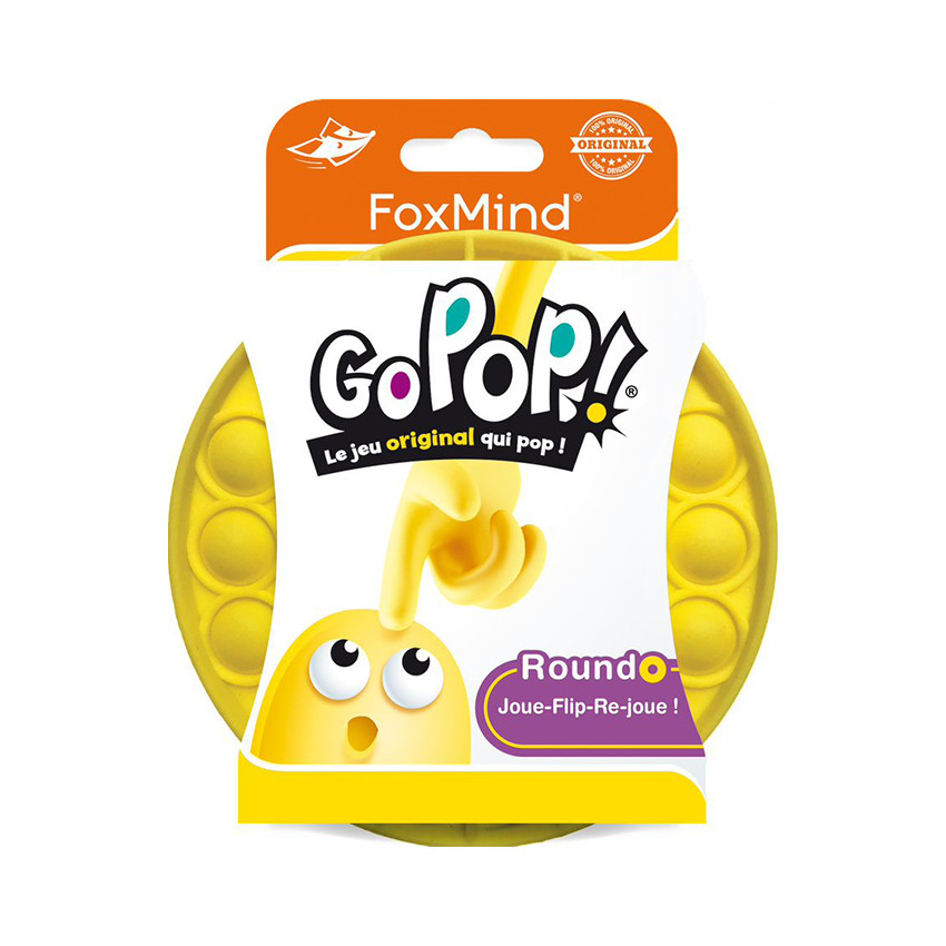 Go Pop ! Roundo Mauve-Jaune-Turquoise 