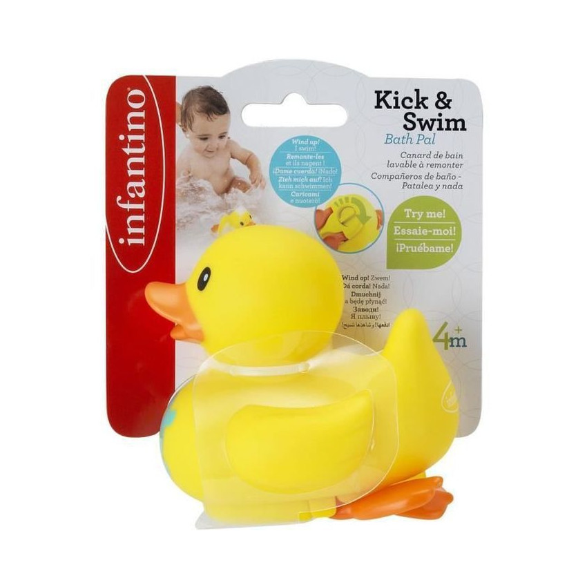 Jouet de bain canard nageur 