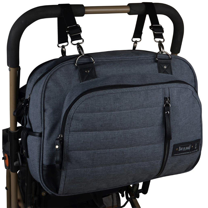 Sac à langer Daily Smoke gris  