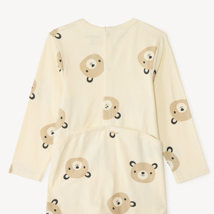 Lot de 2 dors-bien ourson pour bébé avec ouvertures différentes selon l'âge 