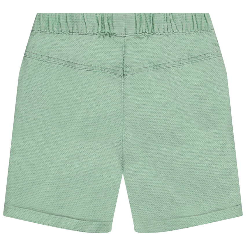 Bermuda effet nid d'abeille pour bébé garçon 