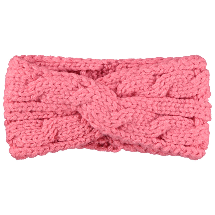 Bandeau en tricot effet croisé pour bébé fille