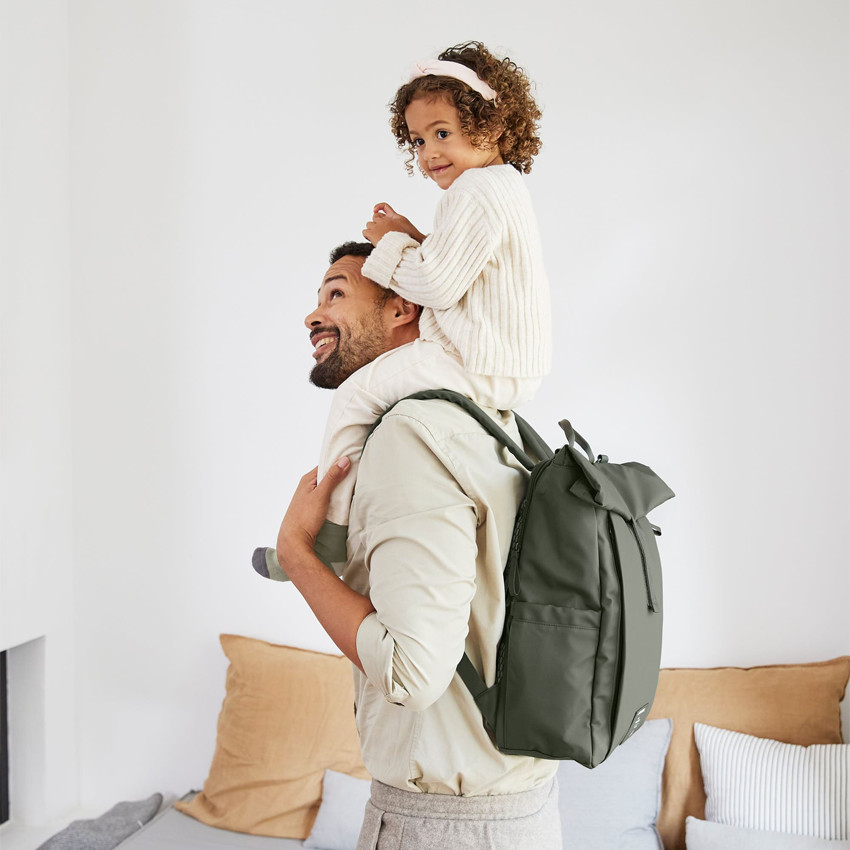 Sac à langer Rolltop up Olive 