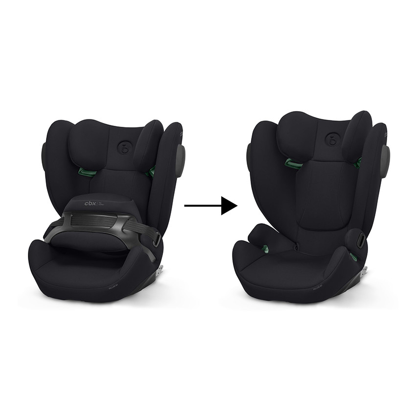 Siège-auto i-Size avec bouclier Pallas B3 pure black 