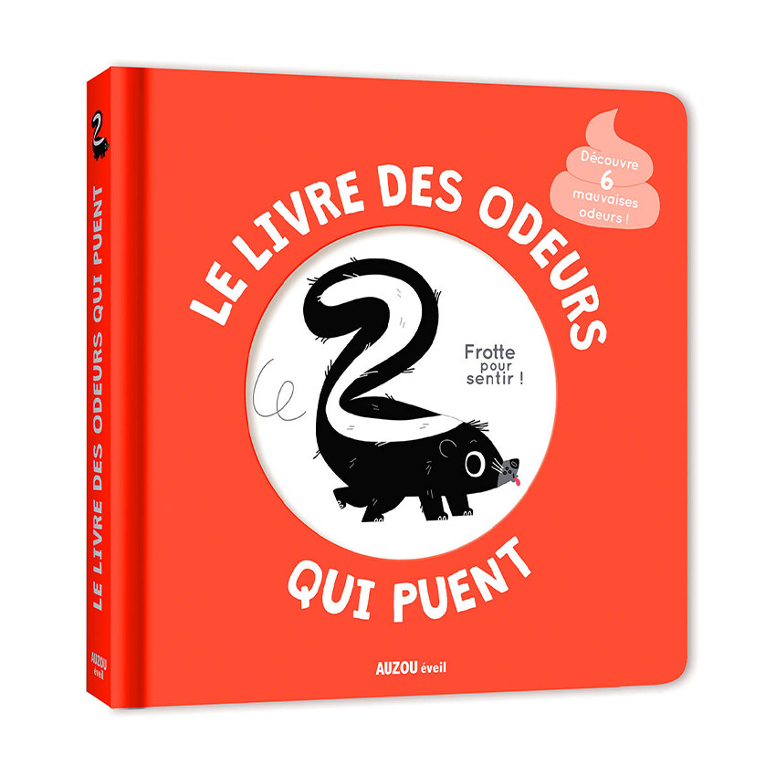 Imagier olfactif "Le livre des odeurs qui puent" 