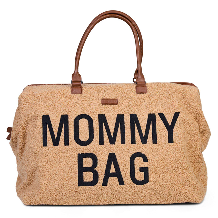 Sac à langer Mommy Bag large Teddy Beige