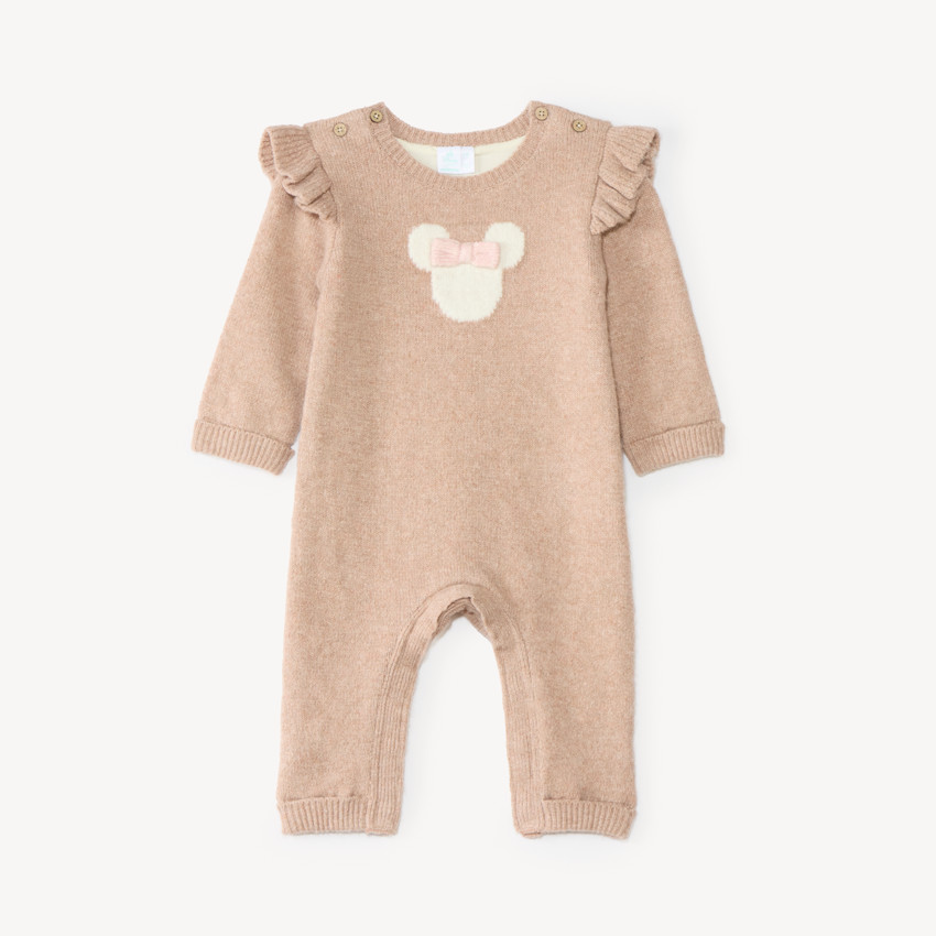 Combinaison bébé fille en tricot Minnie Disney