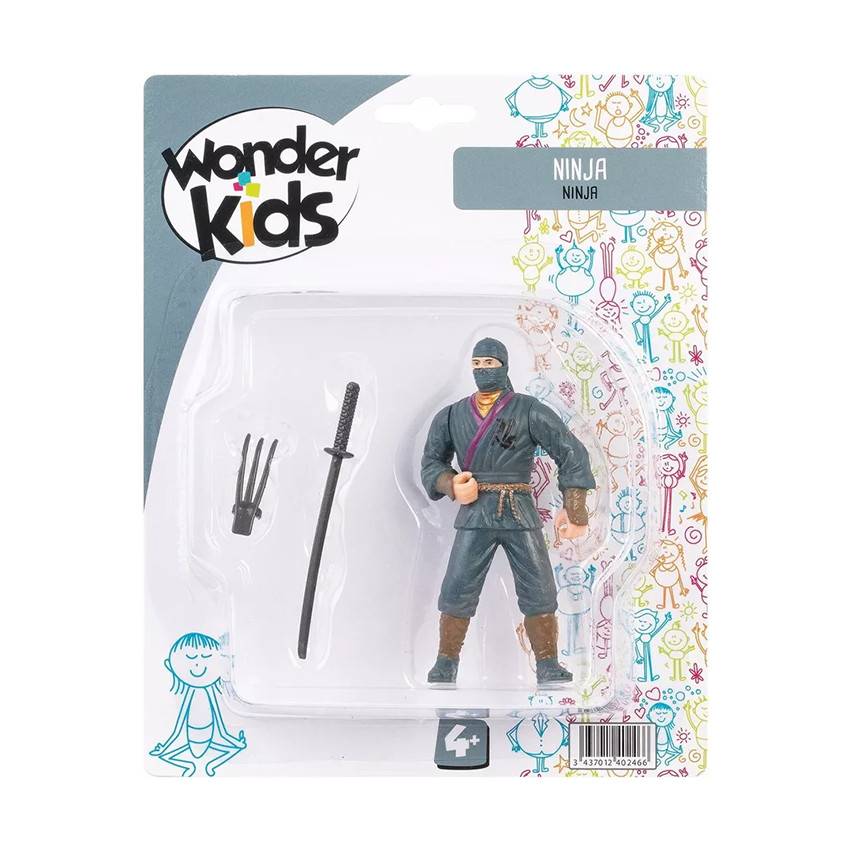 Figurine ninja avec accessoires (modèle aléatoire) 