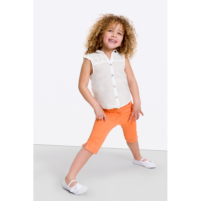 Corsaire en twill orange 