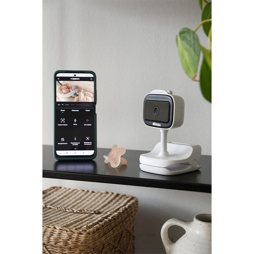 Babyphone vidéo caméra Zen Nomad Blanc 