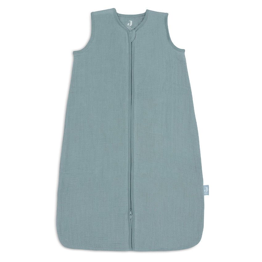Gigoteuse sans manches 70cm gaze de coton Sea Green