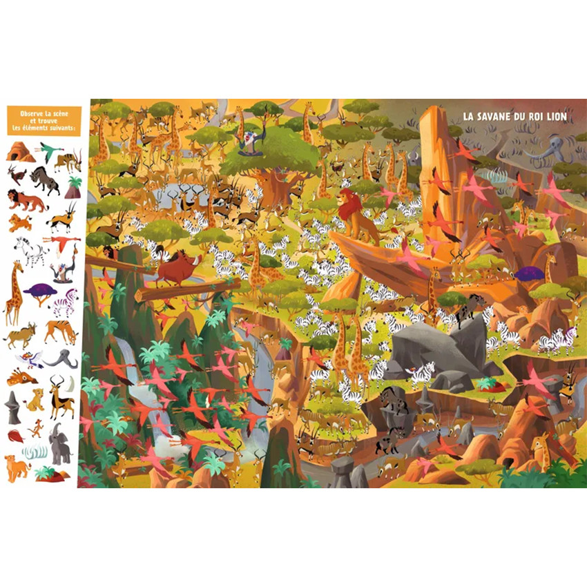 Album "Le très grand cherche et trouve" Disney 